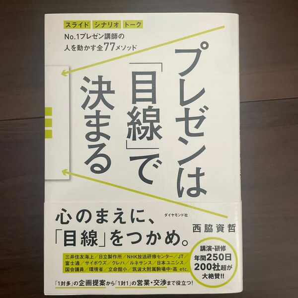 プレゼンは「目線」で決まる : No.1プレゼン講師の人を動かす全77メソッド