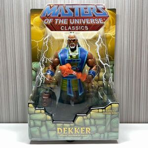 MASTERS OF THE UNIVERSE CLASSICS - DEKKER / 検 MOTU ヒーマン マスターズ・オブ・ザ・ユニバース DC マーベル タートルズ プロレス