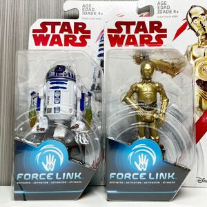 【未開封】ハズブロ STAR WARS FORCE LINK C-R2-D2 & C-3PO / 検 スターウォーズ ブラックシリーズ ケナー 3.75 ベーシック フィギュア