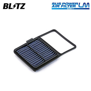 BLITZ ブリッツ サスパワー エアフィルター LM ST-49B プリウス NHW20 H15.9～ 1NZ-FXE FF 17801-21040