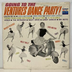 60's/VENTURES/ GOING TO THE VENTURES DANCE PARTY (LP) US ORIGINAL, MONO (g400)