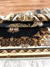 ペルシャ絨毯・最高級ハンド&マシン織り・ 世界最高密度150万ノット ・豪奢なクムデザイン 120cm×80cm ch46_画像7