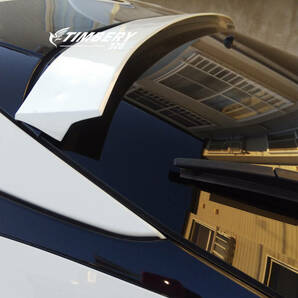 新式V型 トヨタ プリウス ZVW50 リアルーフスポイラー純正塗装付 塗装品の画像3