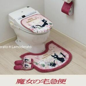 スタジオジブリ　魔女の宅急便　ジジ　リリー　トイレマットセット　新品