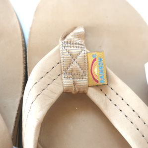(L)アメリカ製レインボーサンダルRainbow Sandal Premier Leather Double LayerダブルレイヤーSierra BrownシエラブラウンUSAの画像5