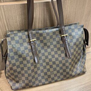 LOUIS VUITTON ルイヴィトン ダミエ エヌベ チェルシー ハンドバッグ ショルダーバッグ トートバッグ レディース