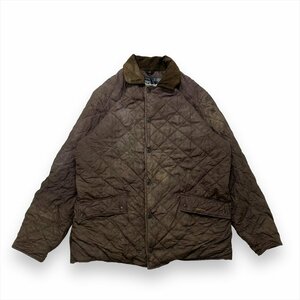 【訳アリ】バブアー ジャケット ブラウン Barbour 古着 メンズ M ヨーロッパ キルティング