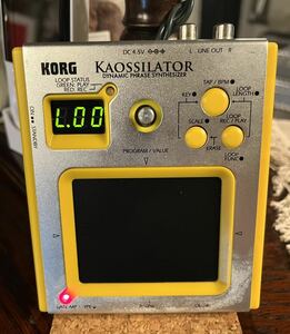 訳ありKORG KAOSSILATOR カオシレーター 本体のみ