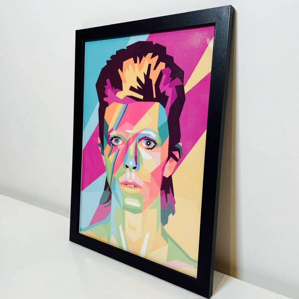 【黒額付きポスター】デビットボウイ david bowie14(新品)