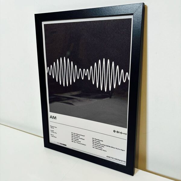 【黒額付きポスター】arctic monkeys アークティック モンキーズ am