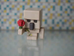 【Minecraft Mini-Figures IRON GOLEM with Flower マインクラフト ミニフィギュア ゴーレム 花】