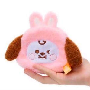 BT21 たっとん うさぎ フェイスポーチ RABBIT CHIMMY チミー