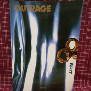 【絶版】アウトレイジ★SPIT★OUTRAGE★バンドスコア、タブ譜★中古