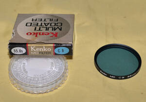 ケンコー Kenko MULTI COATED FILTER MC C8 55mm 中古