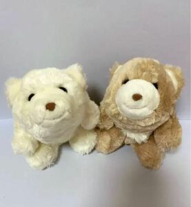 GUND スナッフルズベア ホワイト ブラウン ぬいぐるみ セット