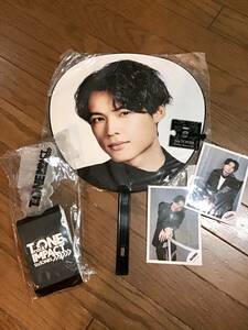  new goods [ set sale ]SixTONES* pine . north .* "uchiwa" fan * light * Pro my do2 sheets * Live 