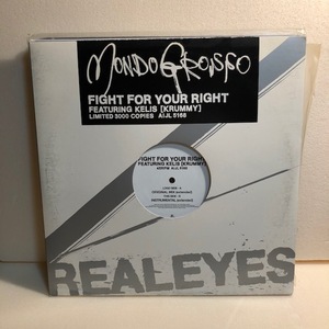 MONDO GROSSO / FIGHT FOR YOUR LIGHT 12インチ