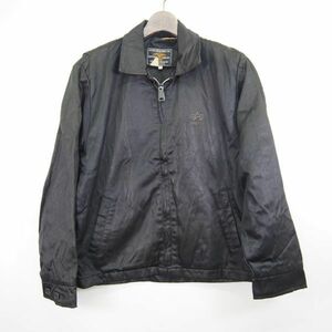 USA製 アルファインダストリーズ ALPHA INDUSTRIES Lot.2620 フルジップ ナイロンジャケット(38/M)ブラック