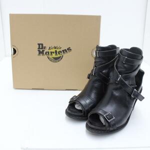 78MA☆Dr.Martens ドクターマーチン CANDICE 15841001 UK4 23cm ブラック サンダル