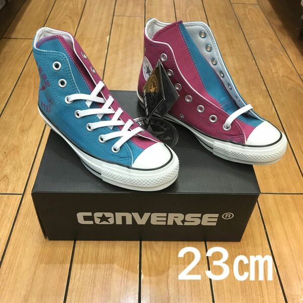 CONVERSE コンバース　オールスター　100 コンビスウェット　ハイ　ターコイズ　パープル　チャックテイラー　劣化