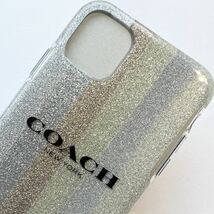 コーチ COACH iPhone 11 / XR ケース グリッターアメリカーナ_画像4