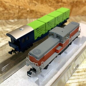 ★KATO★カト― Nゲージ 鉄道模型 701 DD13/803 コキフ10000 ディーゼル機関車 高速貨車 動作未確認 現状中古品