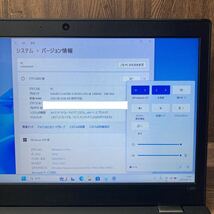 MY9-77 激安 OS Windows11Pro ノートPC Lenovo ThinkPad L380 Core i5 8250U メモリ4GB SSD128GB カメラ Bluetooth Office 中古_画像3