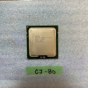 CJ-80 激安 CPU INTEL XEON E5-2403 1.80GHz SR0LS 動作品 同梱可能