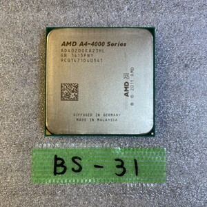 BS-31 激安 CPU AMD A4-4000 AD40200KA23HL 動作品 同梱可能