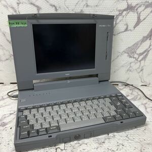 PCN98-422 super-discount PC98 notebook NEC PC-9821Nm/340 electrification un- possible Junk 