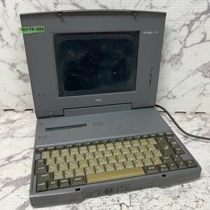 PCN98-493 super-discount PC98 notebook NEC PC-9821Ns/340W electrification only has confirmed Junk 