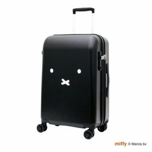 miffy ミッフィー スーツケース キャリーバッグ キャリーケース Lサイズ 大型 軽量 かわいい シフレ HAP2249 66cm ファスナータイプ 修学旅行