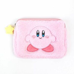 星のカービィ ミニポーチ（にっこり） ぷわふわシリーズ　 ピンク 小物入れ