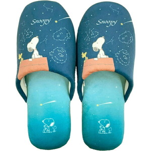  Snoopy star empty Snoopy slippers blue SNOOPY