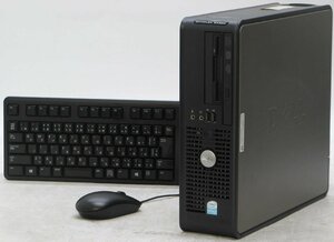 DELL Optiplex GX520-P2800SF ■ PentiumD-2.8/DVDマルチ/省スペース/希少OS/動作確認済/WindowsXP デスクトップ