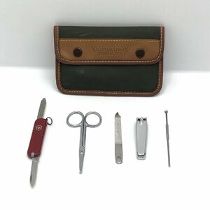 VICTORINOX ORIGINAL SET ビクトリノックス オリジナルセット 耳かき 爪切り 爪とぎ ハサミ ナイフ 2006年 日本シリーズ 【道楽銭函】