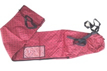 モノグラム RED スキーケース 160ｃｍ 未使用・タグ付 キザキ DBS-3713C 赤 スキーバッグ 【道楽銭函】_画像2