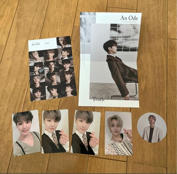 【新品】SEVENTEEN An Ode Truth 封入品 セブチ