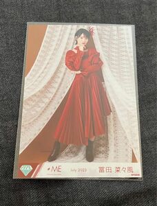 冨田菜々風　≠ME ノイミー　生写真　4周年コンサート衣装② ピオニーズ　ヒキ