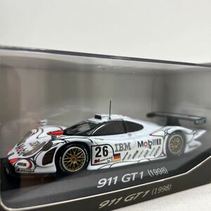 PORSCHE ディーラー特注 PMA 1/43 ポルシェ 911 GT1 1998年 #26 Mobil1 LM ルマン24時間レース ミニチャンプス ミニカー モデルカー 996