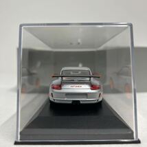 Porsche ディーラー特注 PMA 1/43 ポルシェ 911 GT3RS Silver MINICHAMPS ミニチャンプス 997 限定車 ミニカー モデルカー_画像8
