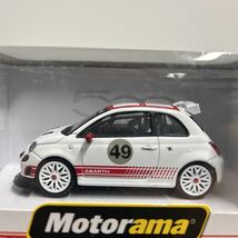 ABARTH 500 #49 1/43 ミニカー 2台セット Motorama burago アバルト アセットコルセ アセットコルサ モデルカー FIAT フィアット_画像10