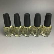 FI23/66　未使用 OPI ナチュラル ネイル ストレンスナー 15ml 5本 まとめて セット 爪 強化 保護 ベースコート マニキュア NT N60 ③◆_画像5