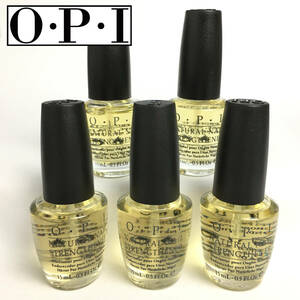 FI23/78　未使用 OPI ナチュラル ネイル ストレンスナー 15ml 5本 まとめて セット 爪 強化 保護 ベースコート マニキュア NT N60 ⑮◆