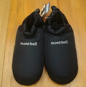 新品mont-bell(モンベル) ダウン キャンプシューズ ブラック(BK) S(22～24cm)
