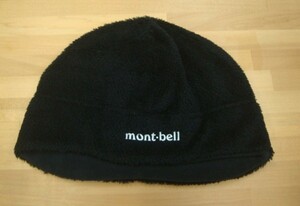 新品mont-bell(モンベル)クリマエアイヤーウォーマーキャップ ブラック(BK) M/L