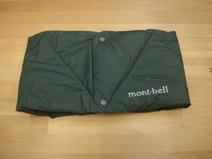新品mont-bell(モンベル) ダウンネックウォーマー カーキ(KH) S/M：14 x 60.5cm（男女兼用）