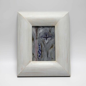 Art hand Auction [Authentisches Werk] Norihiko Saito Frühlingsgarten-M Westerngemälde gerahmtes Glasgemälde g52, Kunstwerk, Malerei, Andere