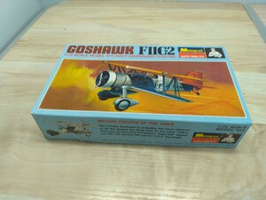 当時物　レトロ　プラモデル　未組立　GOSHAWK F11C-2 1/72SCALE MODEL KIT NAVY SHIPBOARD FIGHTER ヴィンテージ　おもちゃ　Monogram R