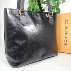 1円 LOUIS VUITTON ルイヴィトン ヴェルニ ハンドバッグ ヒューストン ショルダーバッグ M シリアルナンバー LW0959